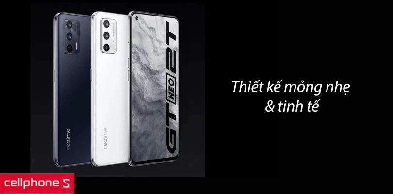 Thiết kế mỏng nhẹ, tinh tế