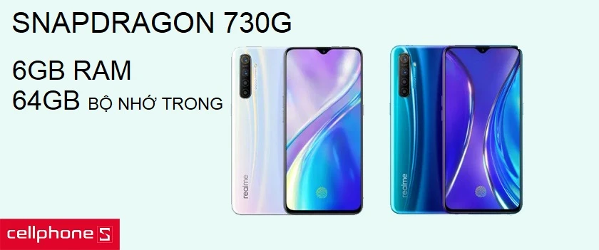 Hiệu năng vượt trội với bộ vi xử lý Qualcomm Snapdragon 730G