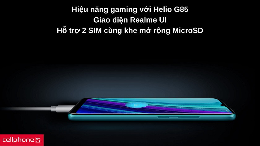 &#34;Chiến&#34; game mượt mà với vi xử lý Helio G85 cùng lên đến 4 GB RAM