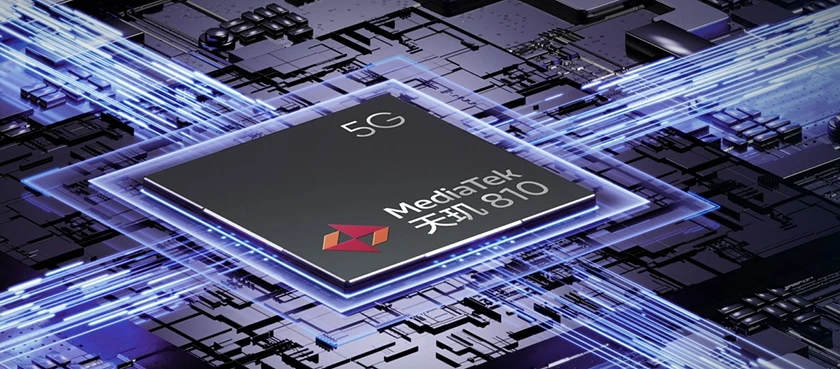 Cấu hình mạnh mẽ với chip MediaTek Dimensity 810
