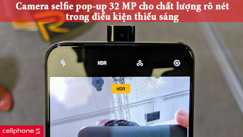 Camera selfie pop-up ấn tượng