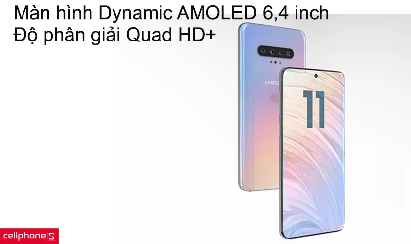 Màn hình Dynamic AMOLED 6,4 inch, độ phân giải Quad HD+