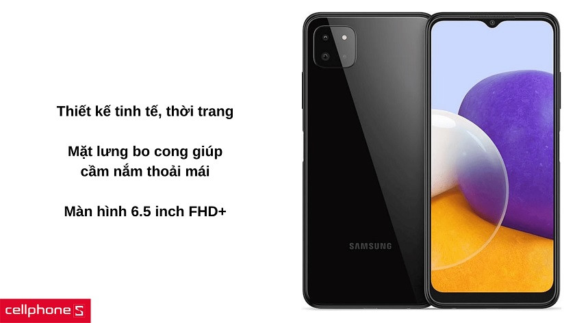 Thiết kế tinh tế với màn hình giải trí lớn 6.5 inch