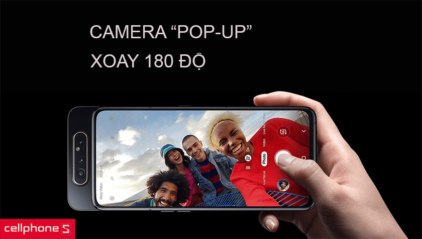 Camera “pop-up” chỉ xuất hiện khi sử dụng