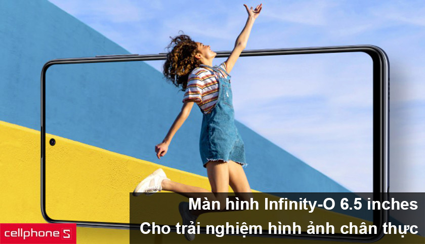 Hình ảnh chân thực và sống động hơn bao giờ hết với màn hình Infinity-O 6.5 inches