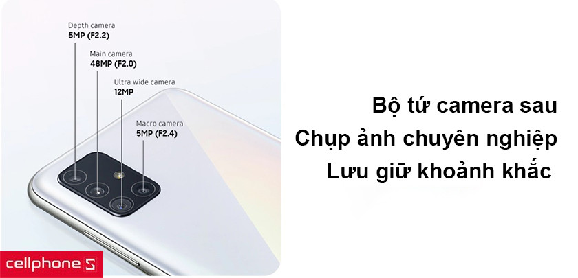 Bộ tứ camera sau nâng tầm trải nghiệm nhiếp ảnh