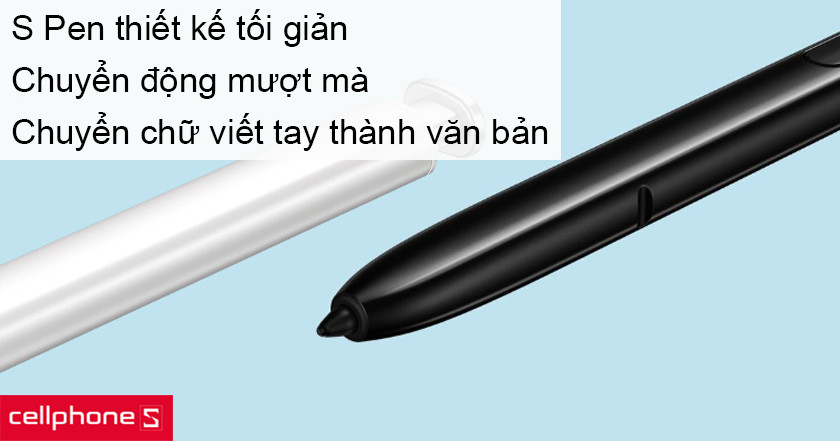 S Pen được thiết kế tối giản hơn tích hợp nhiều cử chỉ thông minh