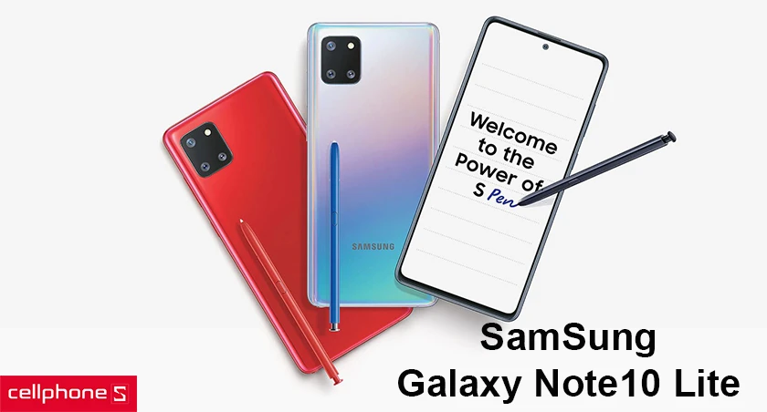 Sự khác biệt giữa Galaxy Note 10 Lite và Note 10 thường