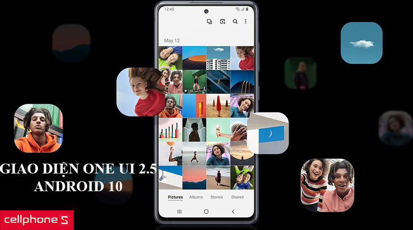 Giao diện One UI 2.5 mới nhất, Android 10 bảo mật