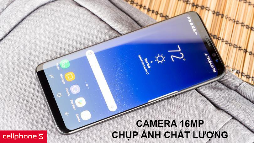 Camera 16MP chụp ảnh chất lượng, camera selfie 8MP