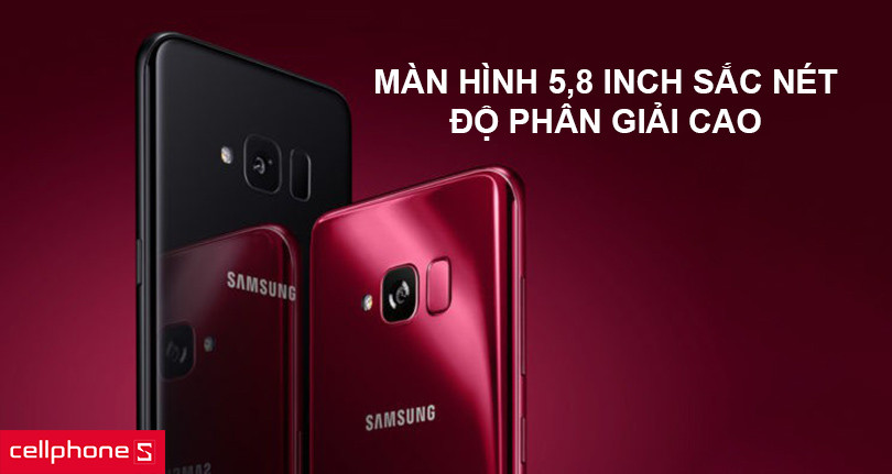 Màn hình 5,8 inch sắc nét, độ phân giải cao