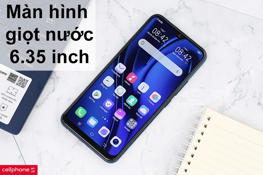 màn hình giọt nước 6.35 inch