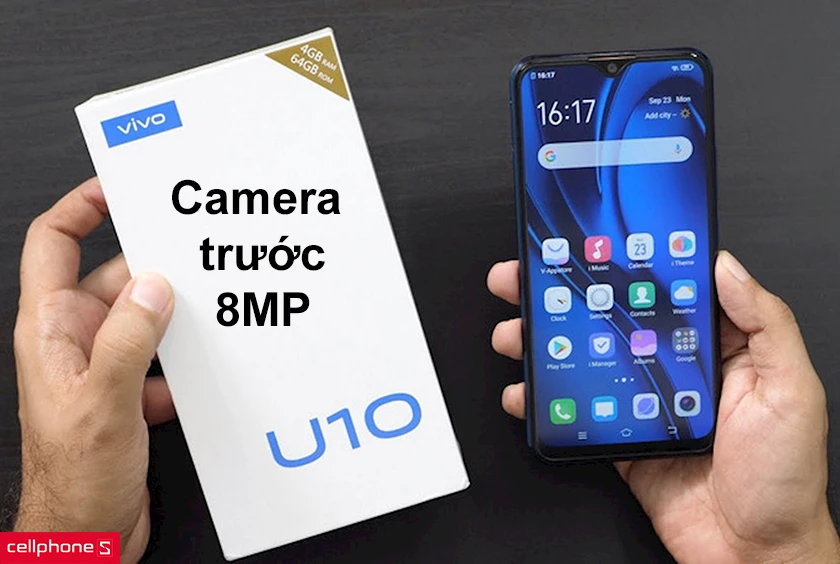 camera trước 8MP selfie sắc nét