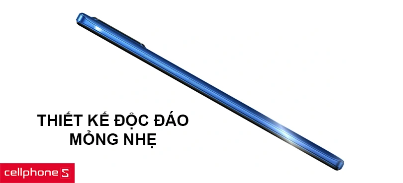 Thiết kế độc đáo, mặc lưng sọc chống bám vân tay