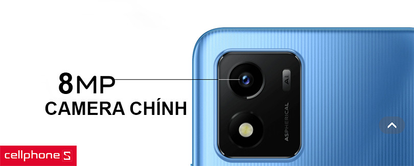 Camera 8MP mang lại khả năng chụp ảnh chất lượng