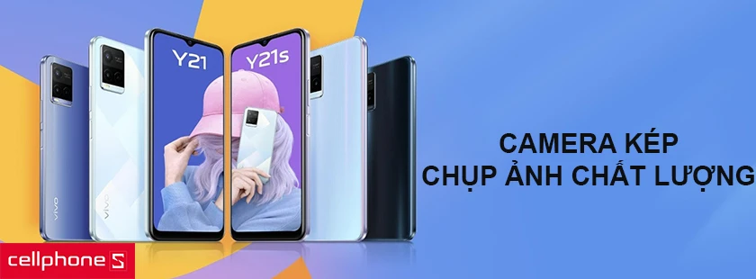 Camera kép 13MP, chụp ảnh chất lượng