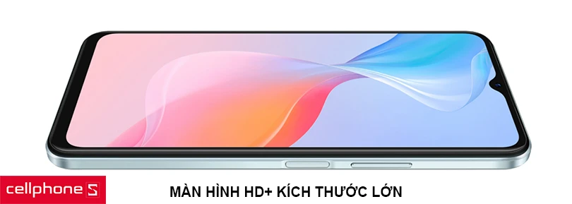 Màn hình HD+ kích thước lớn, bảo vệ mắt