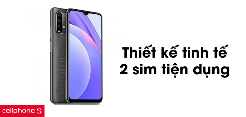 Thiết kế tinh tế, 2 sim tiện dụng
