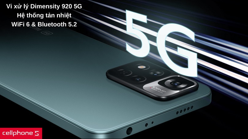 Hiệu năng siêu mạnh, tương thích 5G, dung lượng cao