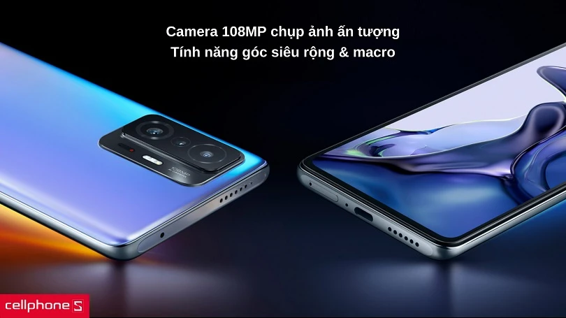 Camera 108 MP ấn tượng
