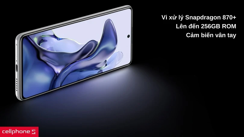 Vi xử lý Snapdragon 870+ tuyệt mạnh