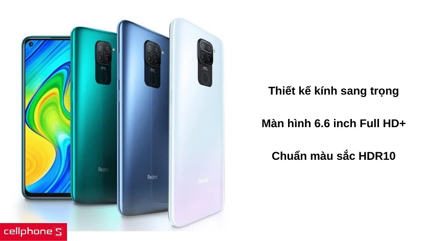 Thiết kế đẹp mắt với màn hình hiển thị 6.6 inch Full HD+
