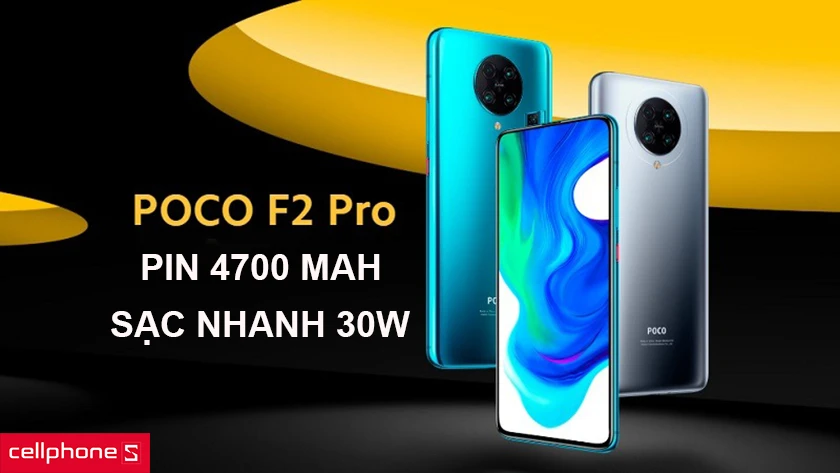 Pin “khủng” đạt đến 4700 mAh, sạc nhanh 30W và sở hữu công nghệ tản nhiệt LiquidCool 2.0