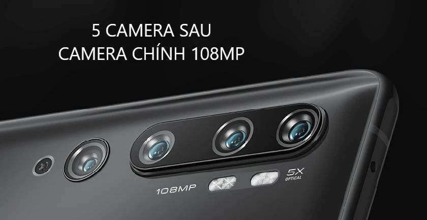 Bộ 4 camera sau độ phân giải đến 48 MP, camera selfie 13MP