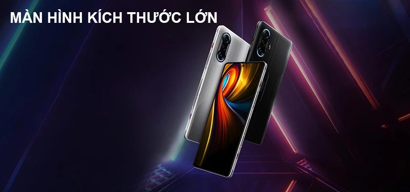 Màn hình tràn viền sắc nét với tấm nền OLED dải màu rộng, tần số quét siêu nhanh