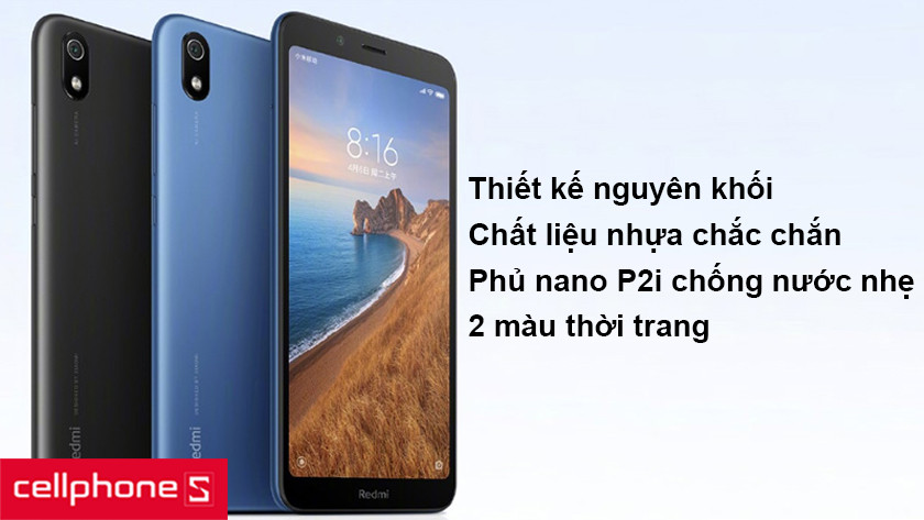 Thiết kế nguyên khối với chất liệu nhựa