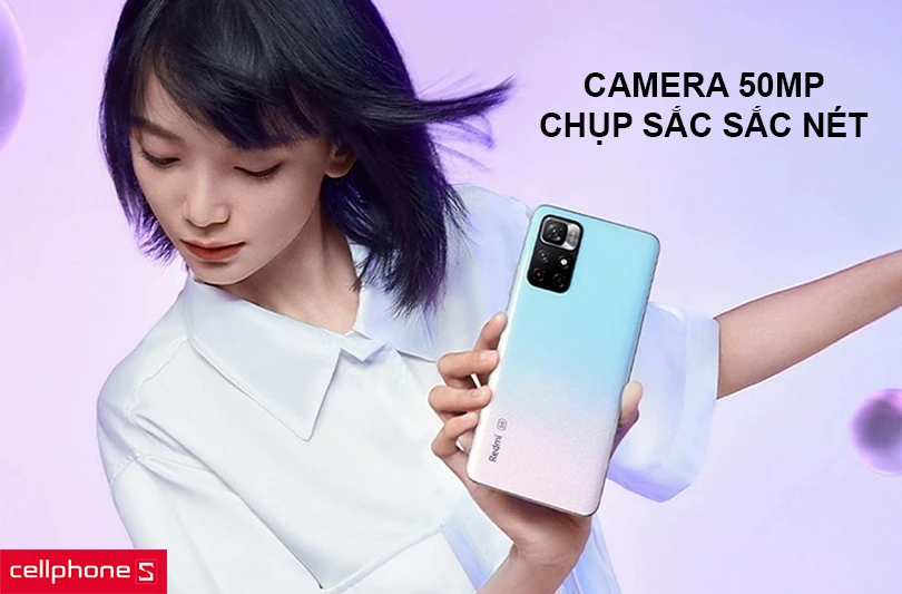 Chinh phục mọi khoảnh khắc với cụm camera 50MP