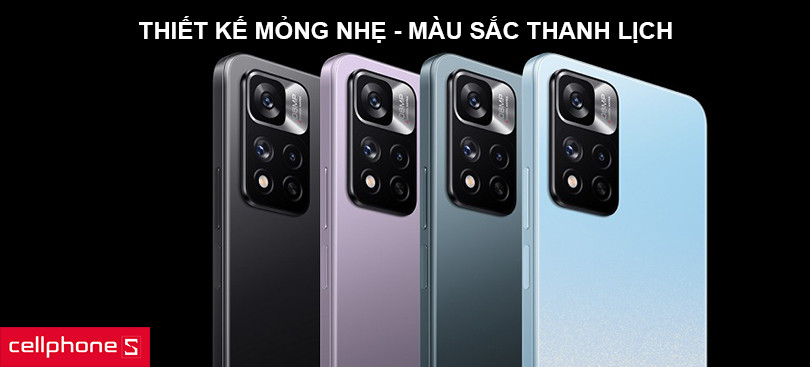 Thiết kế mỏng manh, thanh lịch, chống nước vượt trội với IP68