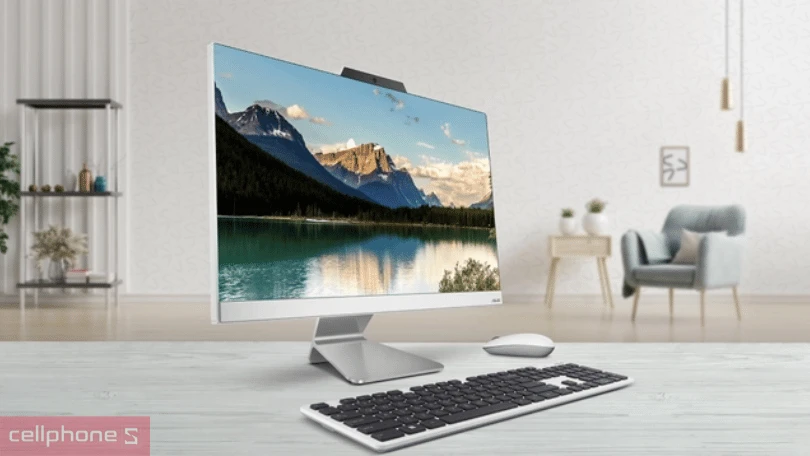 Máy tính AIO ASUS A3402WBAK-WA604W - Thiết kế tinh tế