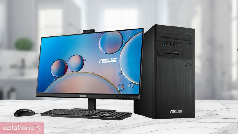 Máy tính PC ASUS S500TE-713700026W - Vận hành ổn định, thiết kế hiện đại 