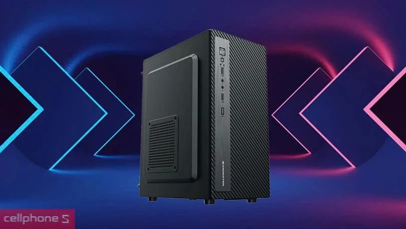 Thiết kế hiện đại với case nhỏ gọn 
