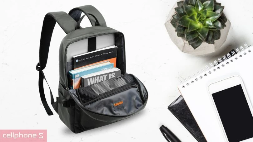 Thiết kế balo laptop Kmore The Abel Backpack 15.6 inch