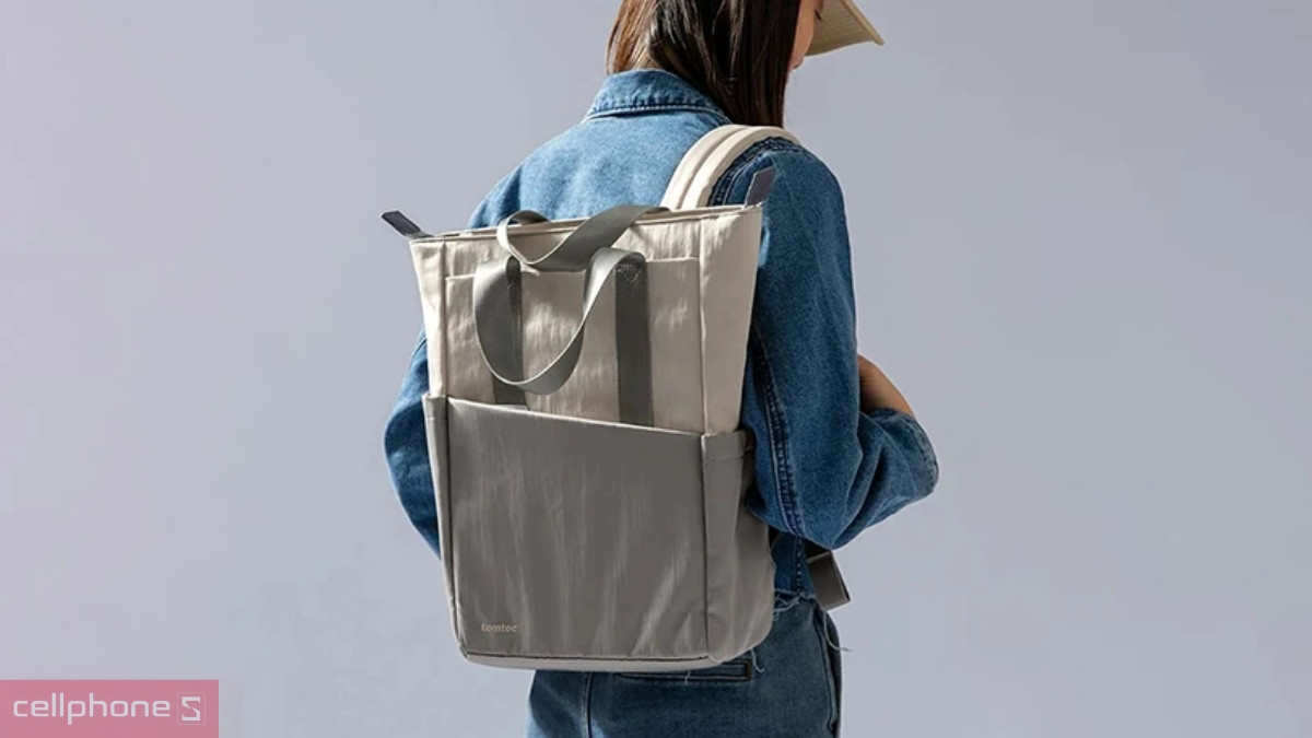 Balo laptop Tomtoc Slash Flip Backpack 14 inch