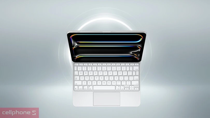 Thiết kế bàn phím Apple Magic Keyboard iPad Pro 11 inch M4