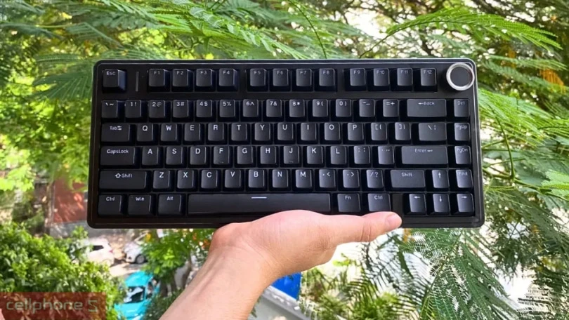 Bộ gõ 80 phím với kích thước mini-size tiện lợi