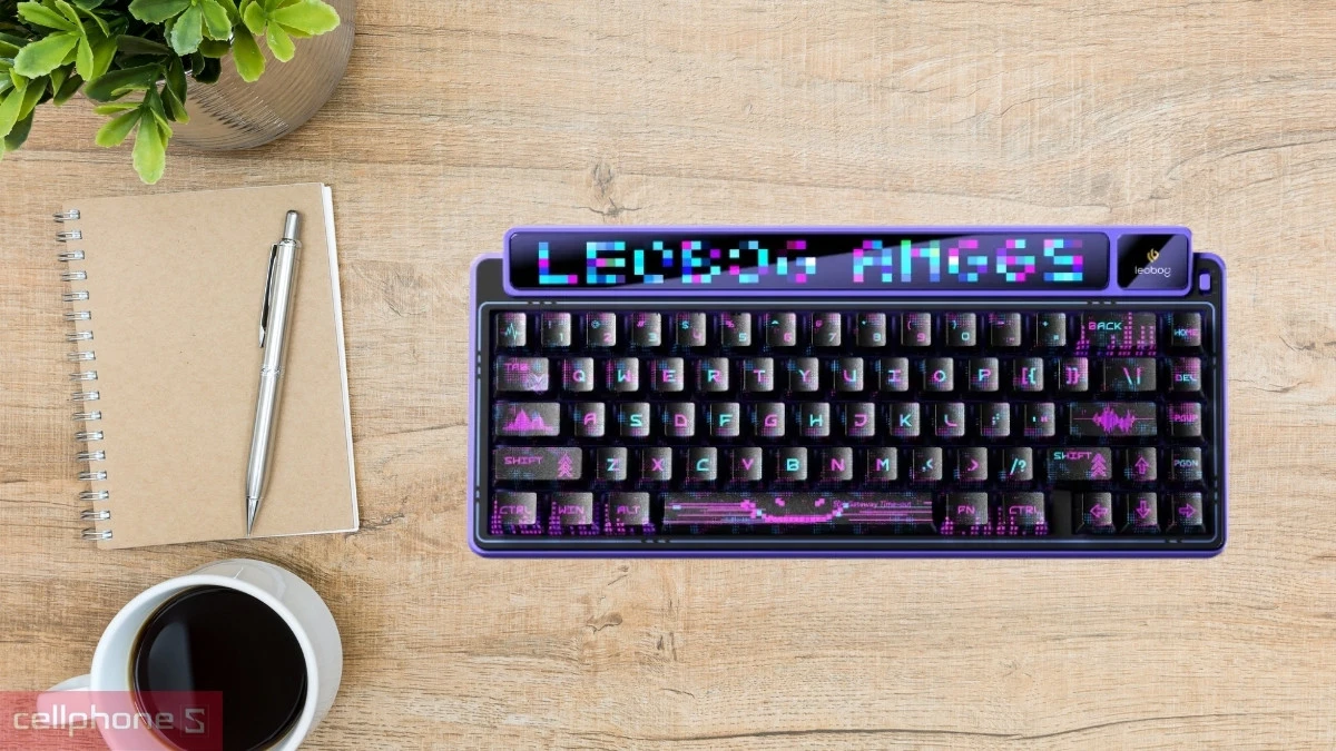 Keycap, Switch hiện đại của bàn phím cơ không dây Aula AMG65 đen