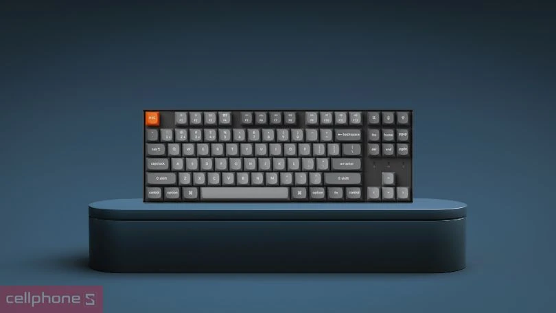 Keycap, switch của bàn phím không dây Keychron K8 Max White Backlight K8M đen