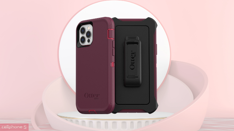 Ốp Lưng iPhone 12/12 Rro Otterbox Kowari Folio Berry Potion