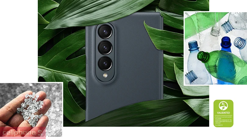 Ốp lưng Samsung Galaxy Z Fold 4 Leather Cover thân thiện môi trường
