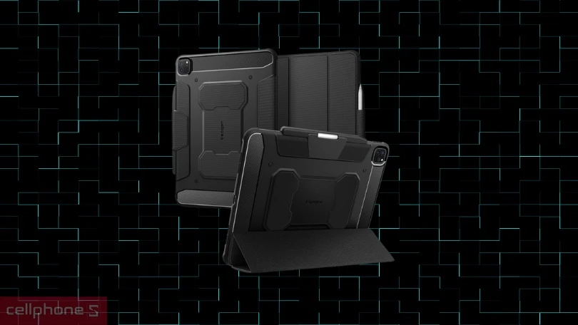 Bao da iPad Pro 13 Spigen Rugged Armor Pro