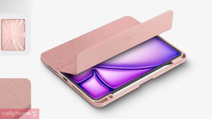 Thiết kế bao da iPad Air 13 Spigen Urban Fit