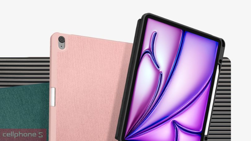 Khả năng hỗ trợ sạc Apple Pencil của bao da iPad Air 13 Spigen Urban Fit