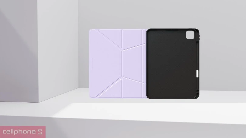 Chất liệu bao da iPad Air 11 2024 JCPAL SlimFlex Folio Pencil Holder