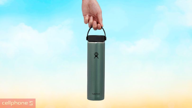 Khả năng giữ nhiệt của bình nước giữ nhiệt Hydro Flask Lightweight Flex Cap B 24 OZ