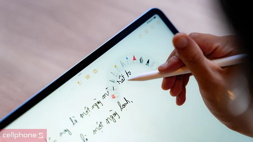 TÍnh năng bút cảm ứng Apple Pencil Pro