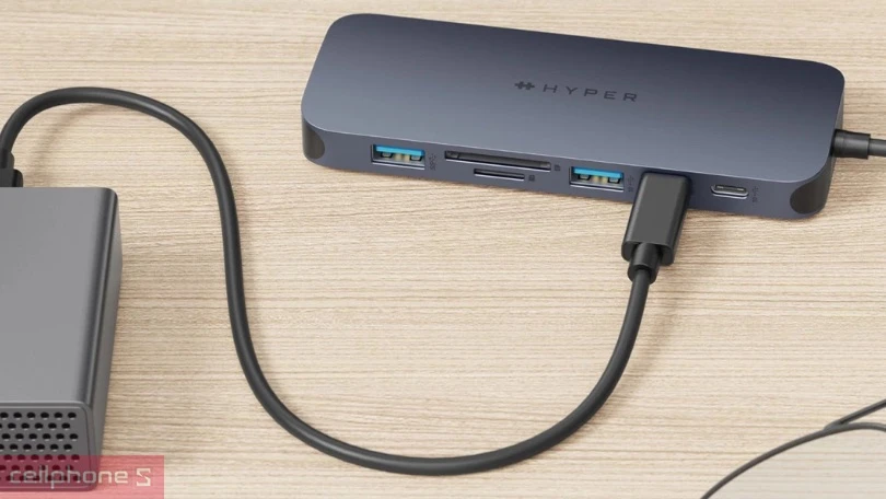 Tốc độ HUB chuyển đổi Hyperdrive Next 11 in 1 cổng USB-C HD4006